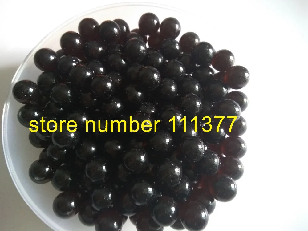 1.6 cm ball transparent white or black glass marbles Pachinko balls colorful beads 16mm checkers fish tank Vase Filler