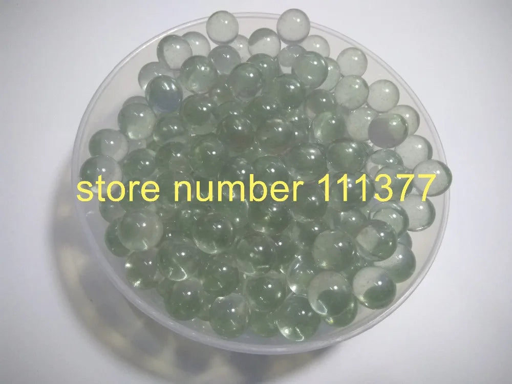 1.6 cm ball transparent white or black glass marbles Pachinko balls colorful beads 16mm checkers fish tank Vase Filler