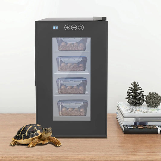 Reptile Incubator 50-104°f Adjustable Digital Lab Incubator Galvanized Plate Reptile Egg Incubator for Lizard Snake Maned Lion