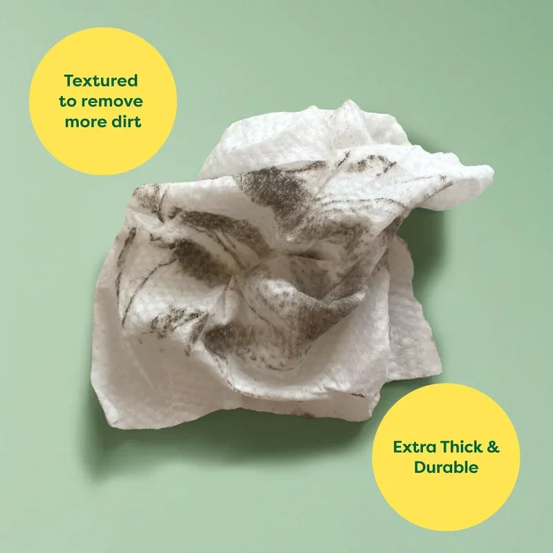 Pet Wipes, for Dogs and Cats, Hypoallergenic, Fragrance-free, Cleansing and Moisturizing, 100 Count
