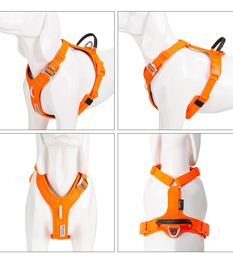 Pet Harness No Pull Reflective Dog Harness for Small Medium Large Dog Vest Adjustable Breathable Outdoor Travel dog accessories